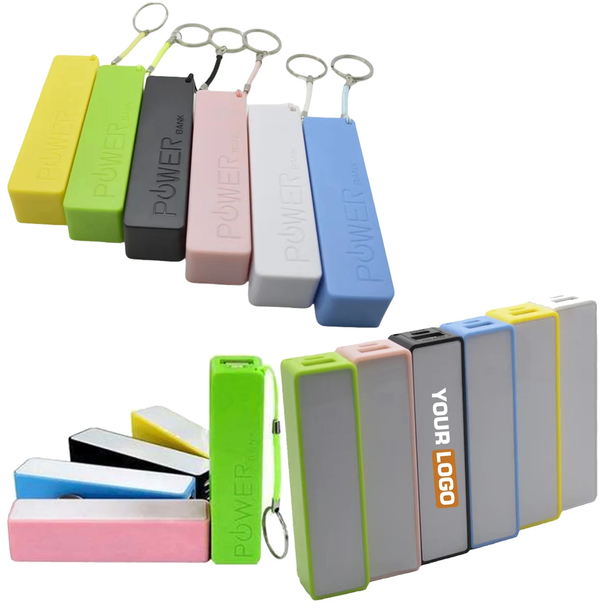 Budget-friendly Portable Colorful Power Bank 1