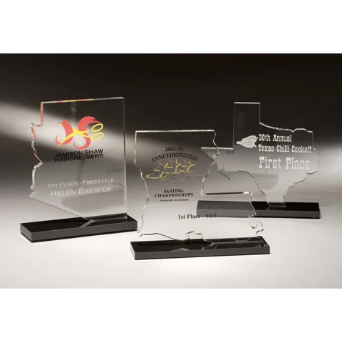State Shapes Acrylic Award 1