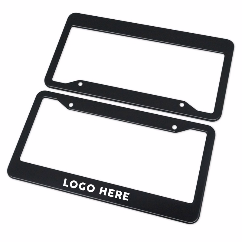Standard Metal License Plate Frames