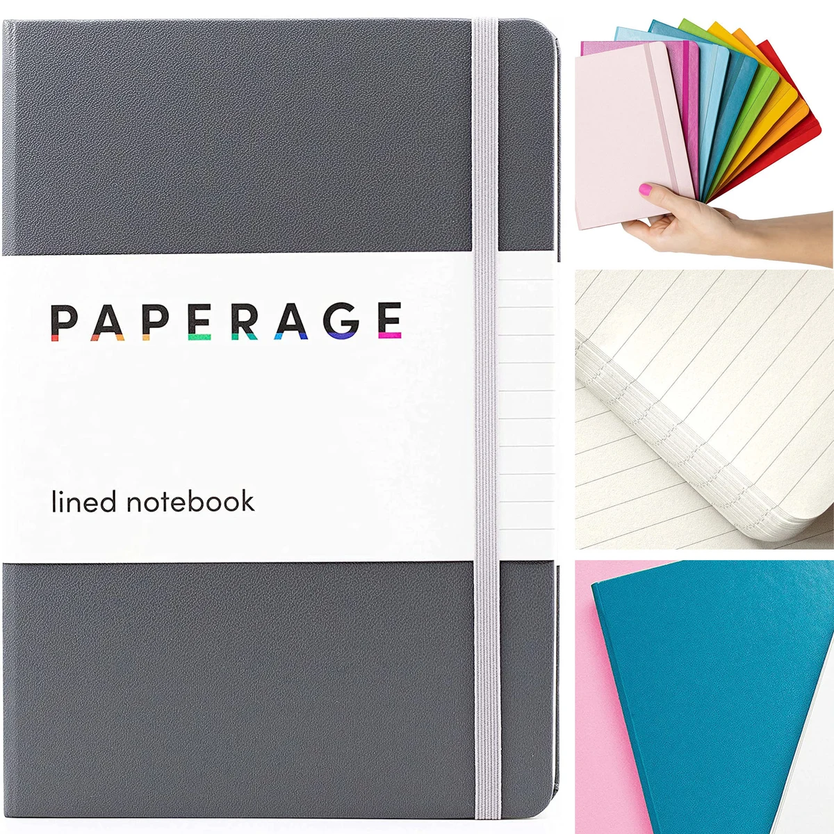 160 Pages 3.7 inches x 5.6 inches Lined Journal Notebook 1