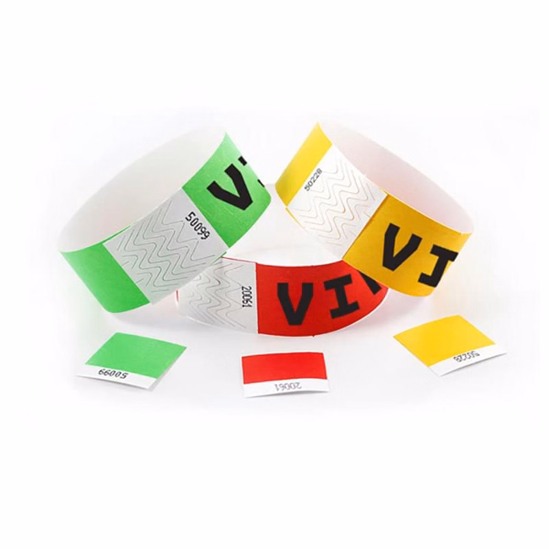 Custom Tyvek® Wrist Band Stub
