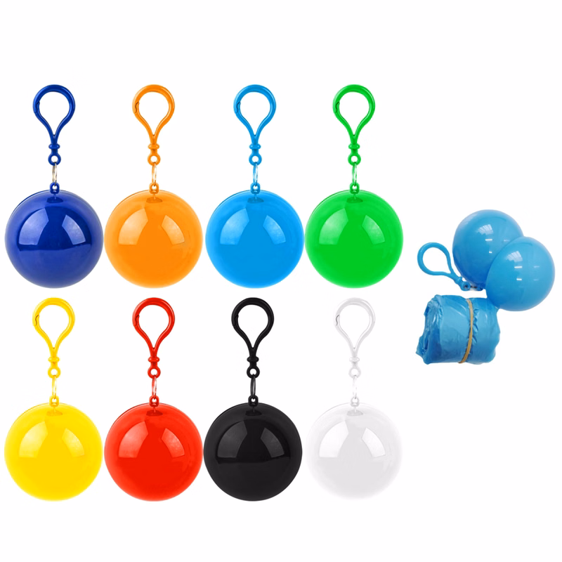 Portable Disposable Raincoats Ball Customize