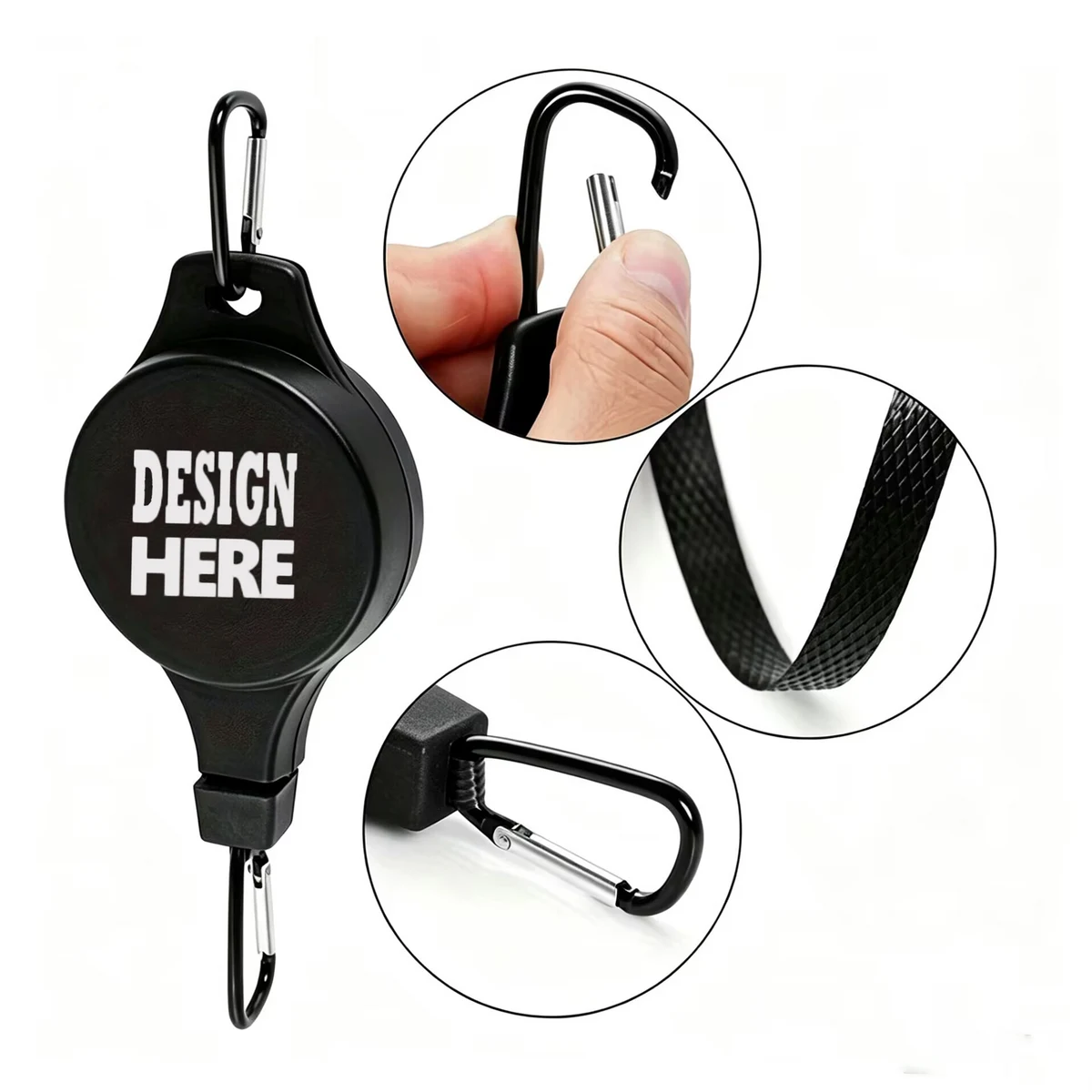 Flexible Pull Style Quick Connect Hanging Clip 1
