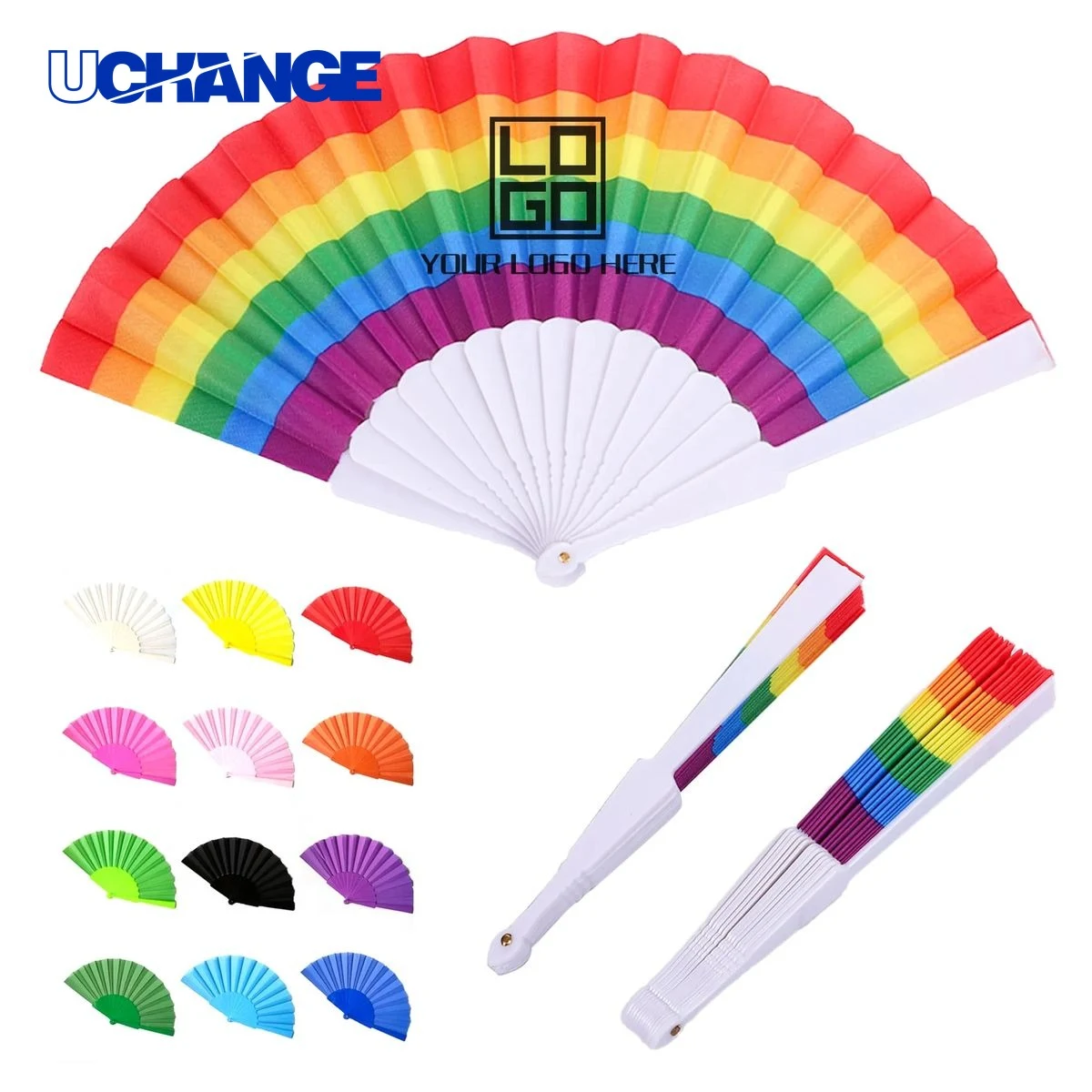 Plastic Foldable Handheld Fan 1