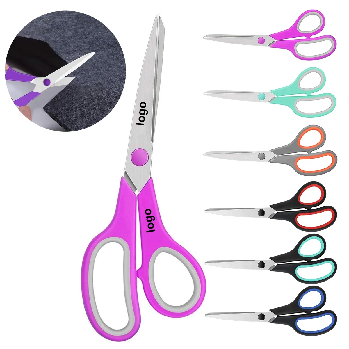 Stainless Steel Scissors for Home and Office Use 1