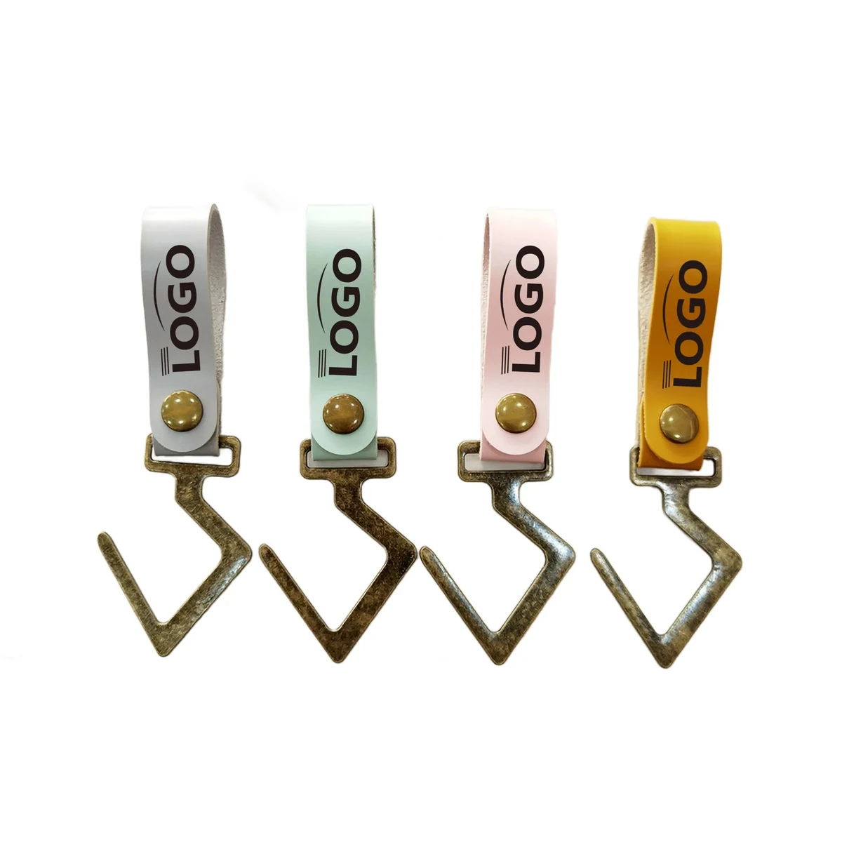 Versatile Alloy Hook Custom Belt Colors Retro Iron Design 1