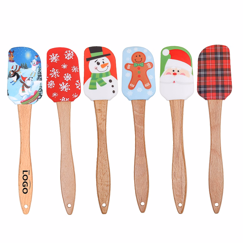 Festive Silicone Kitchen Spatula