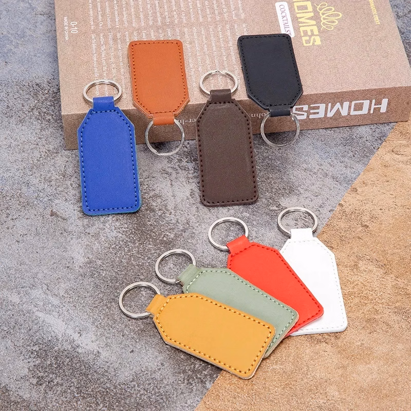 Artificial leather key chain