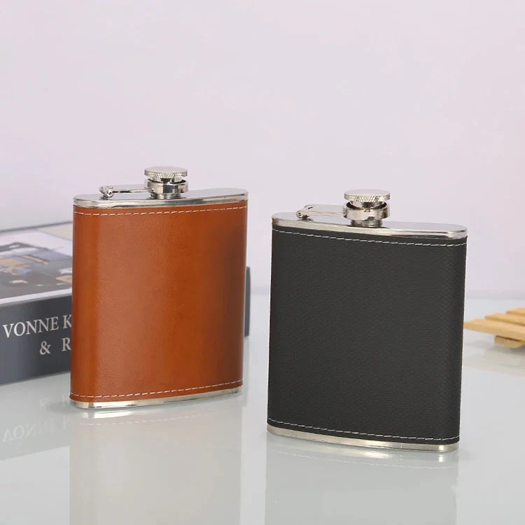 PU Leather Stainless Steel Wine Bottle 1