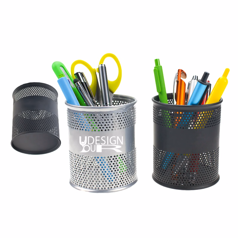 MOQ 100PCS Metal Pencil Holder