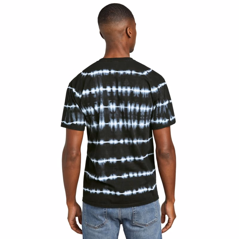Port & Company Allover Stripe Tie-Dye Tee