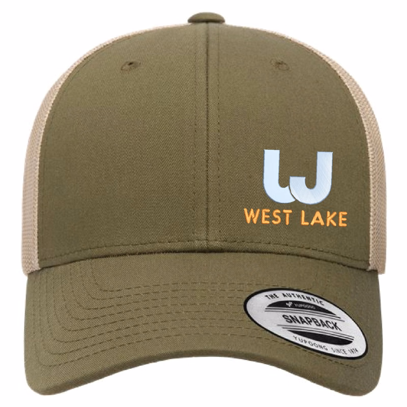 Yupoong 6601 YP Classics Elite Hat with Leatherette Patches or Embroidery