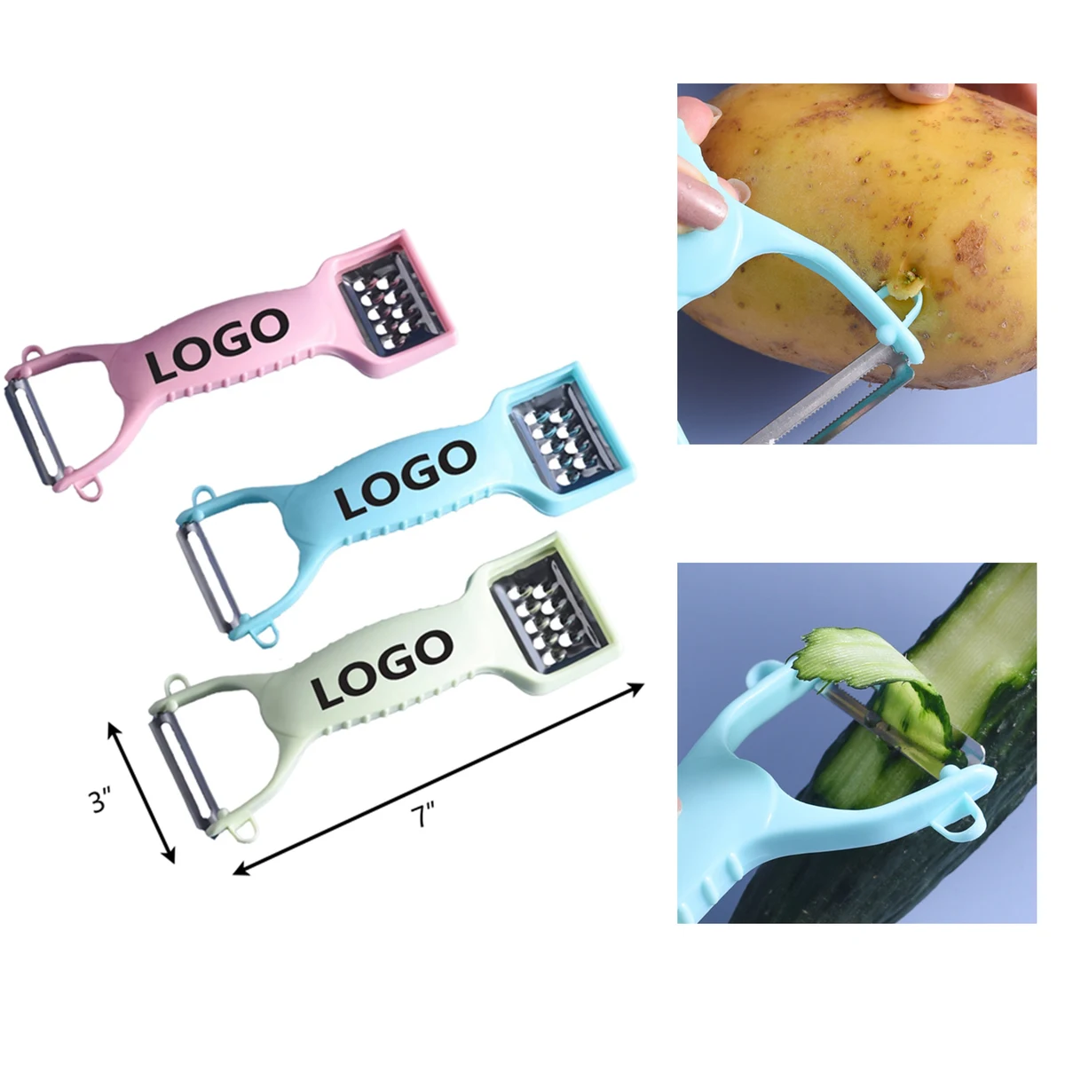 Versatile Multifunction Fruit Vegetable Peeler Grater 1