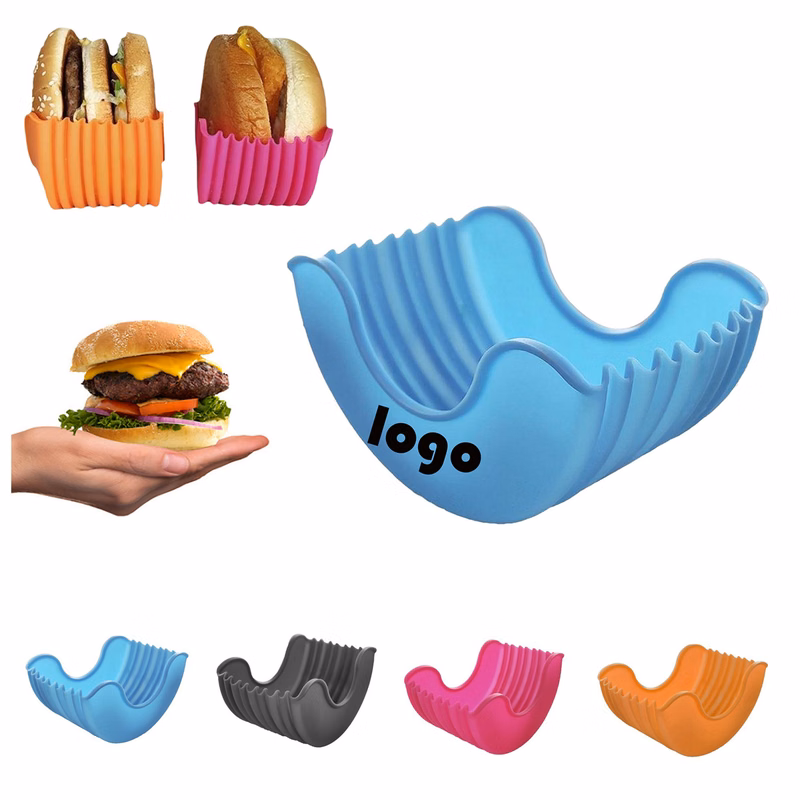 Silicone Hamburger Buns Burger Holder