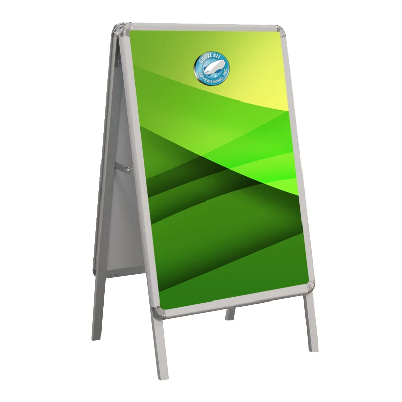 A-Frame Sidewalk Sign (Hardware with Custom Graphic) 1