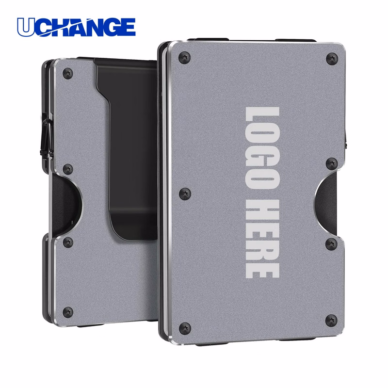 Travel Aluminum RFID Blocking Credit Card Holder Wallet