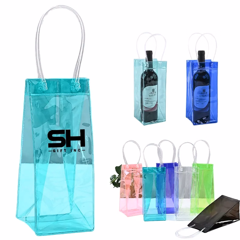 PVC Tote Bag For Wine