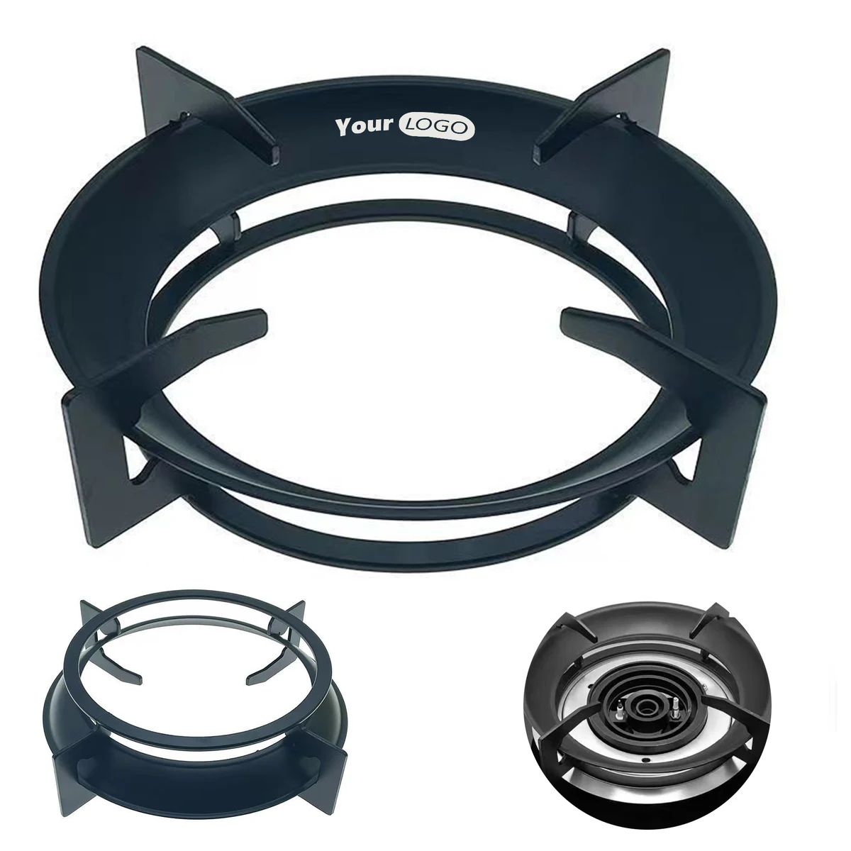 Iron Thickened Windproof Pot Rack 1