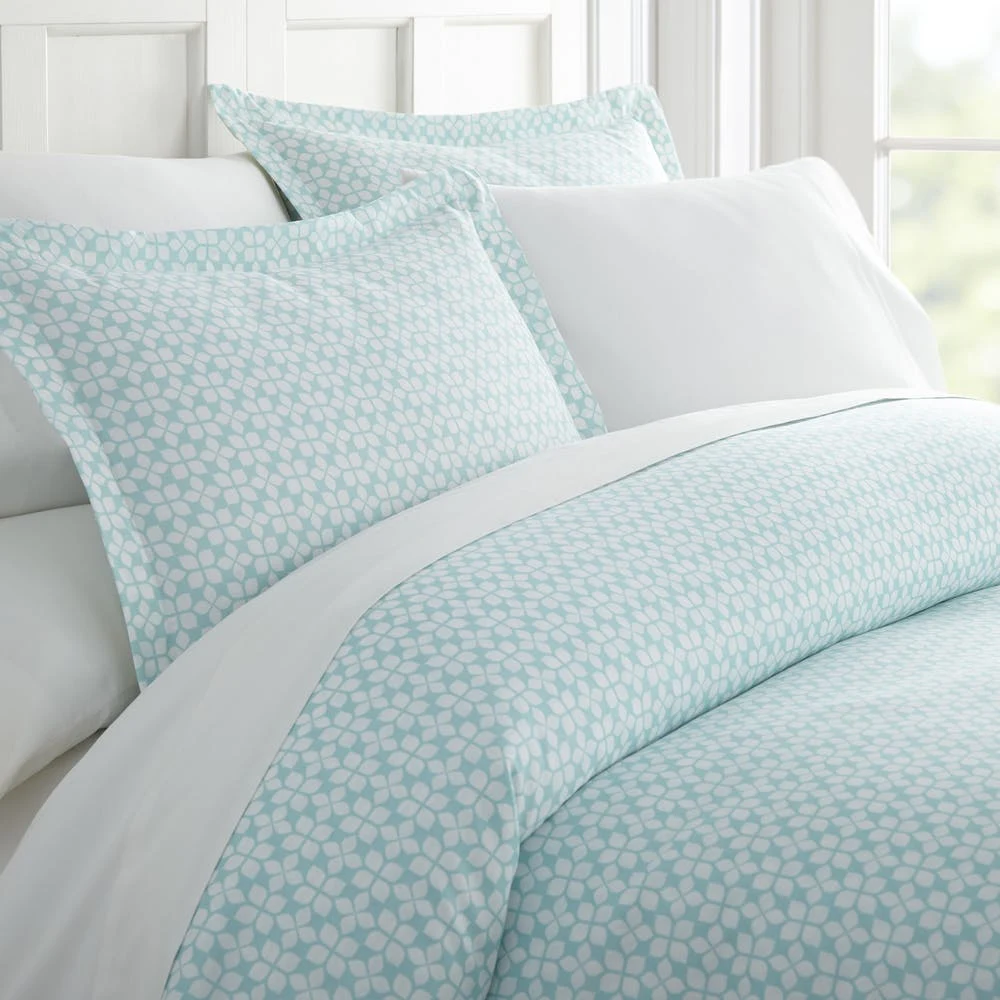 Duvet Cover Sets - Blue Star Queen 3 Piece, promotional household item with logo imprint 1