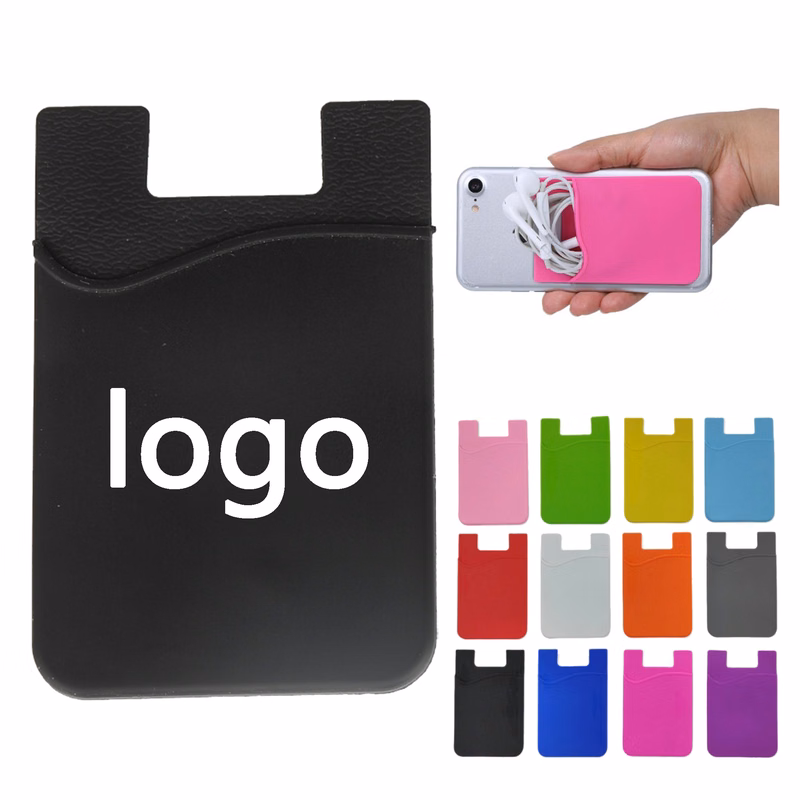 Custom Silicone Phone Sticker Card Holder