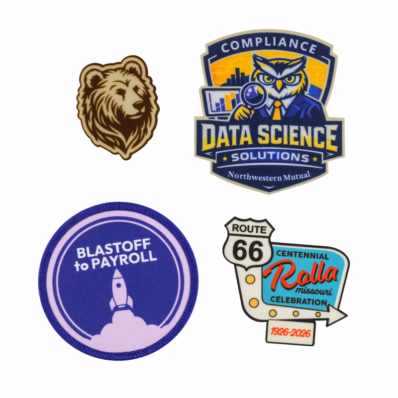 Custom USA Sublimated Patches (3")