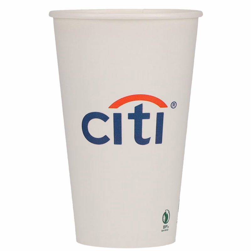 16 oz Paper Cup Eco White Digital Print