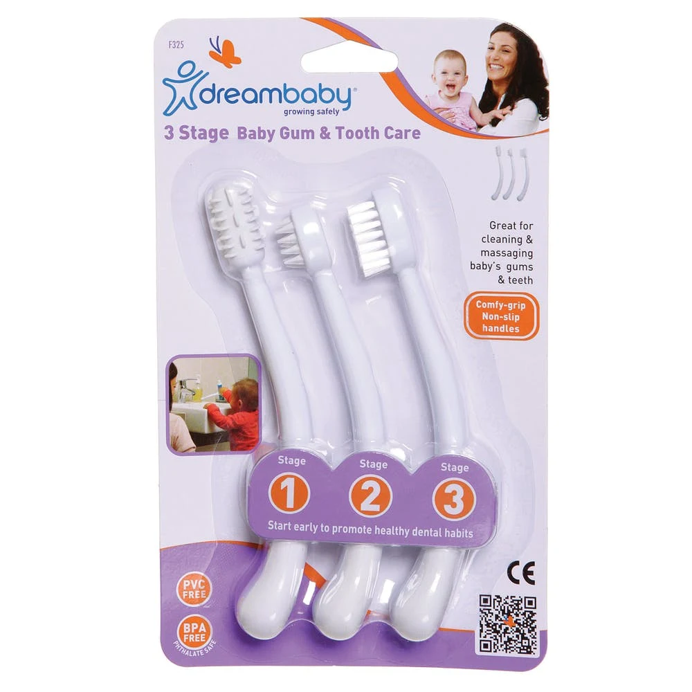 Baby Gum & Tooth Care - White 3 Stage 1