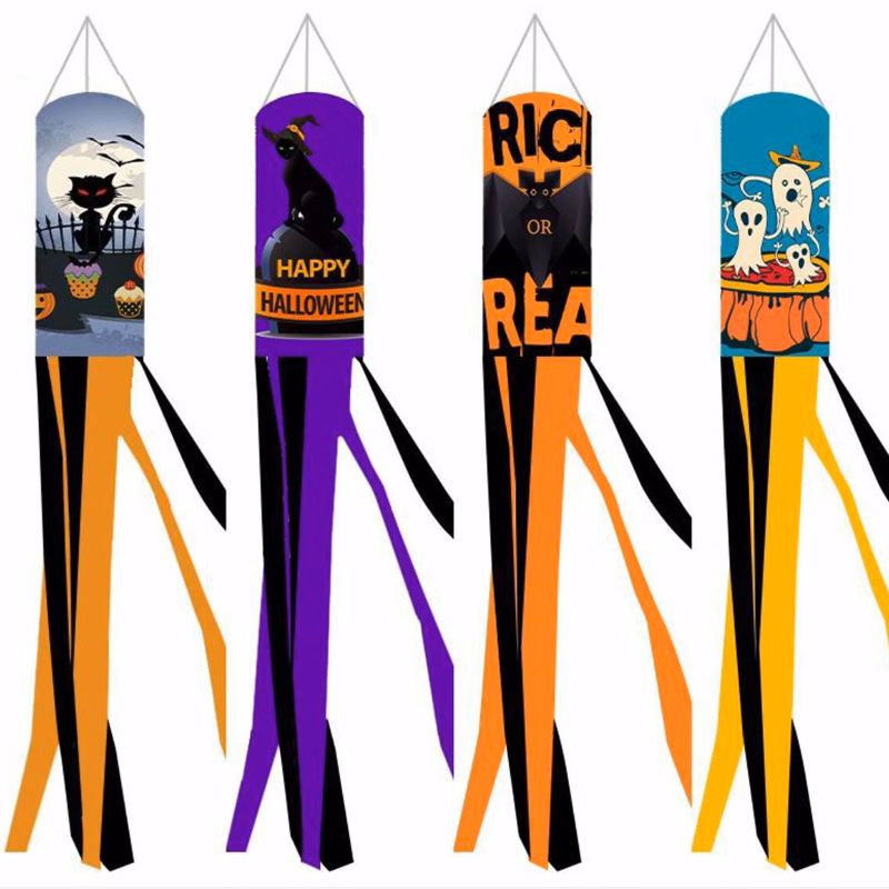 Halloween Hanging Decoration Flag Windsock