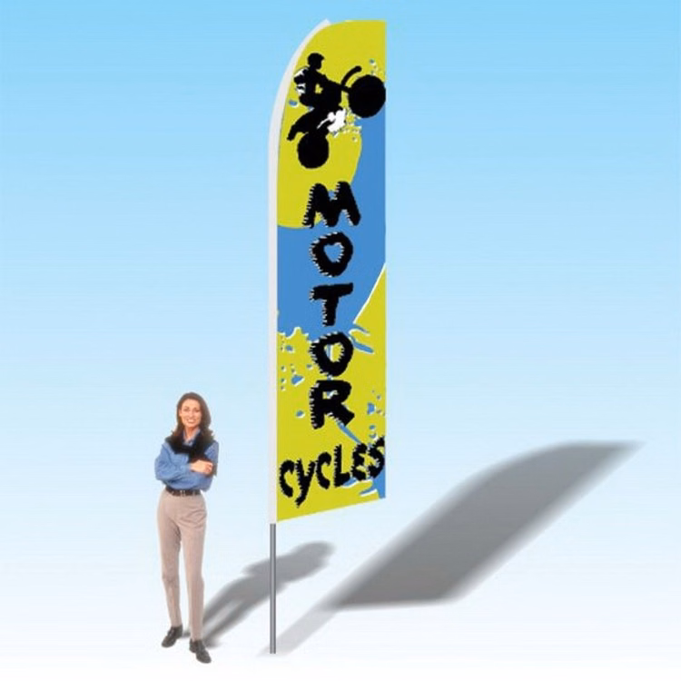 15FT Motorcycles Advertising Banner Flag