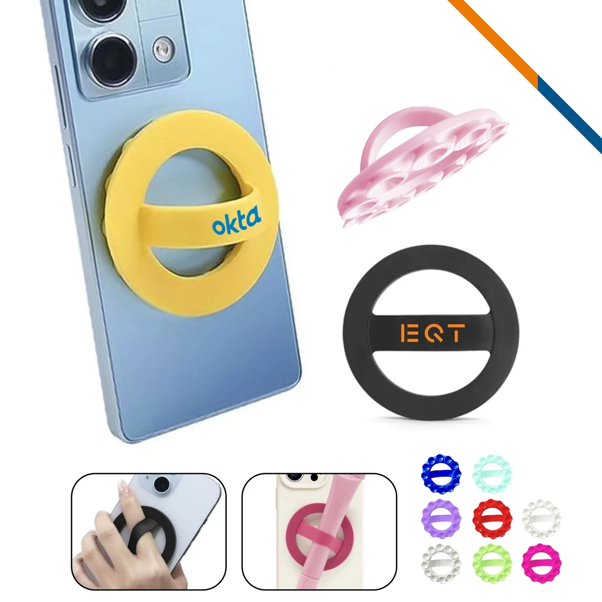HoldDot Silicone Suction Phone Ring Grip 1