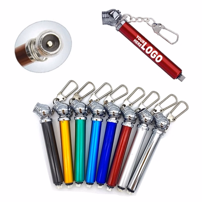 Mini Tire Pressure Gauge Keychain