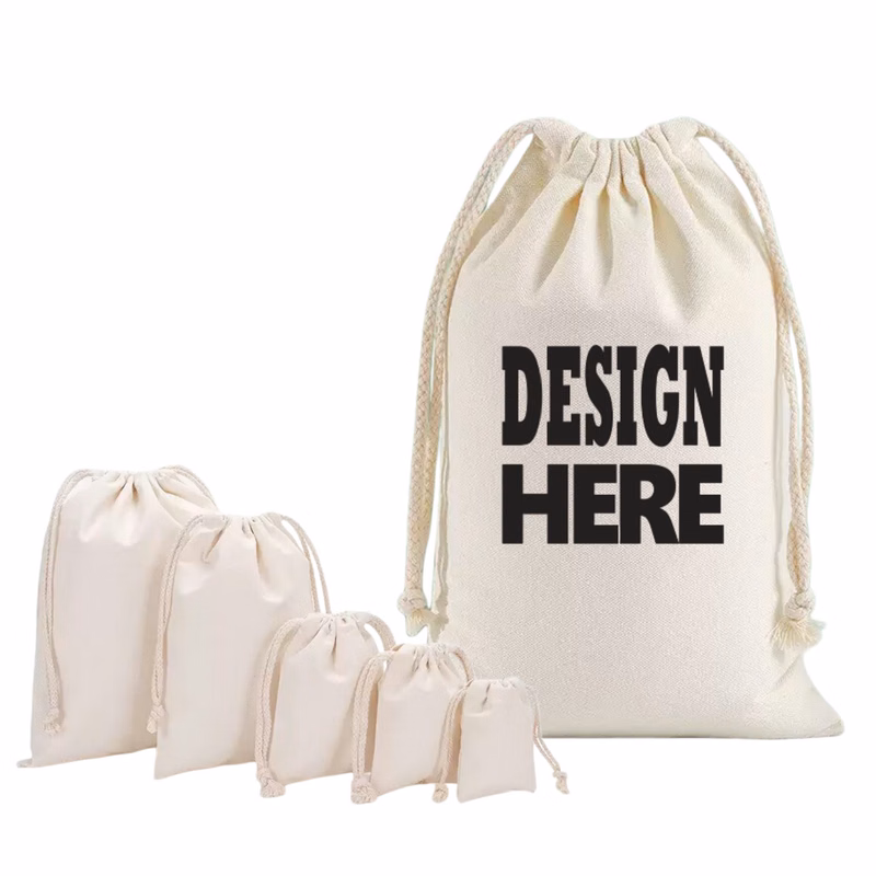 Canvas Drawstring Storage Sack