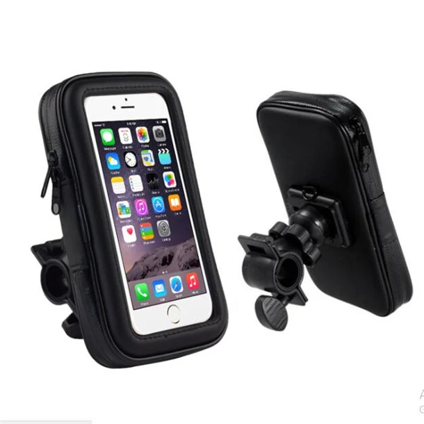 Bicycle Cell Phone Mount Holder Bag 1