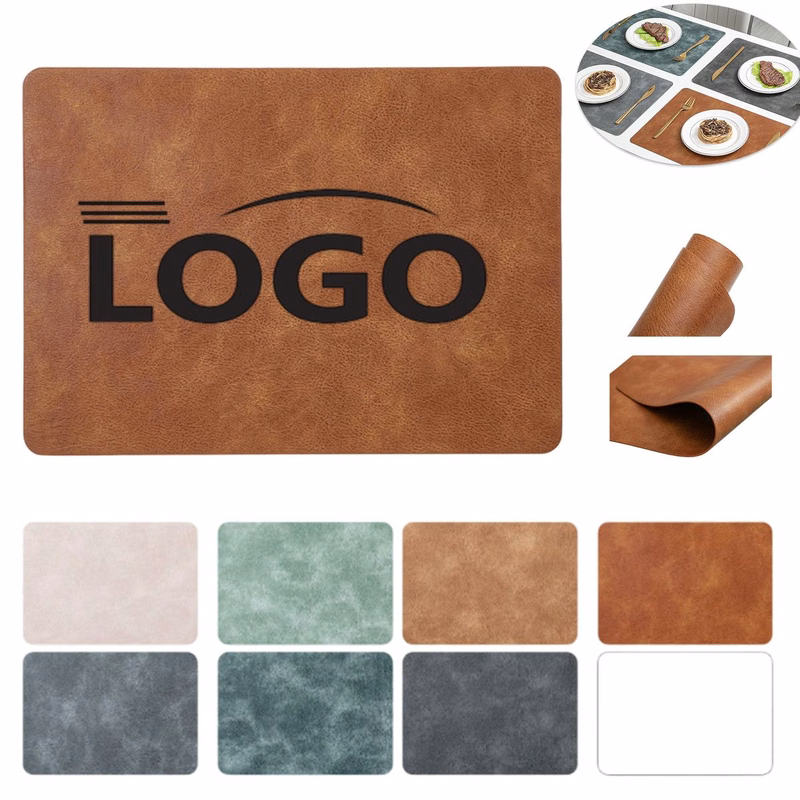 MOQ 10 PU Leather Placemat