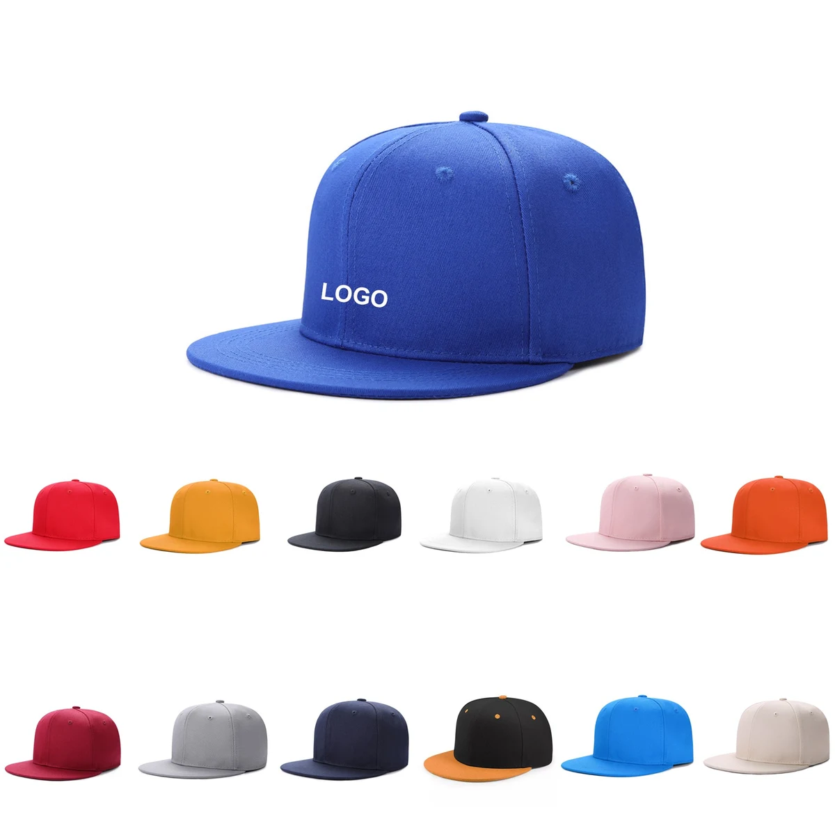 Hip Hop Plain Snapback Hats 1