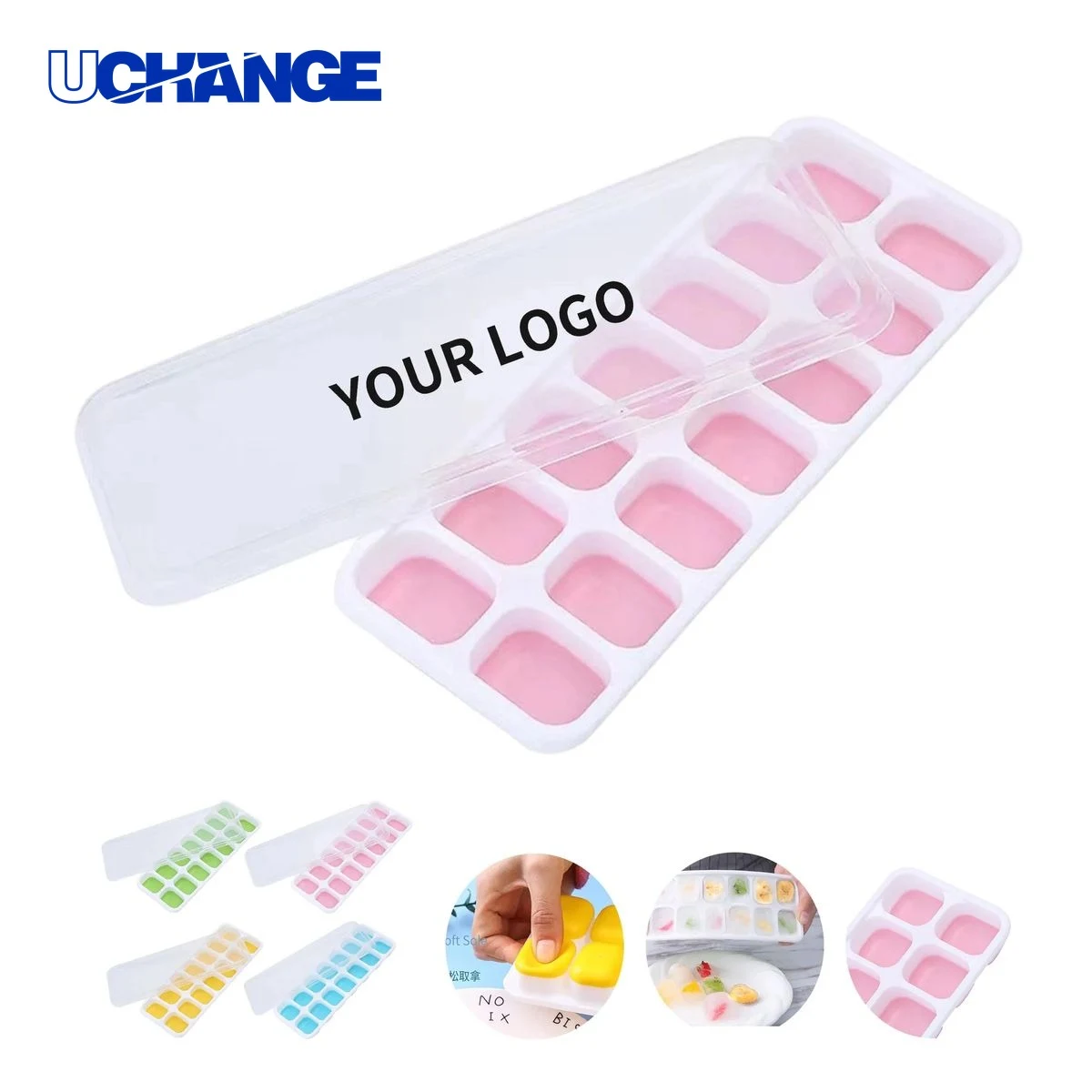 Multi Cavity Silicone Ice Cube Tray 1