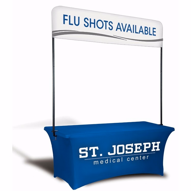 6' Table Top Billboard Banner, 18"