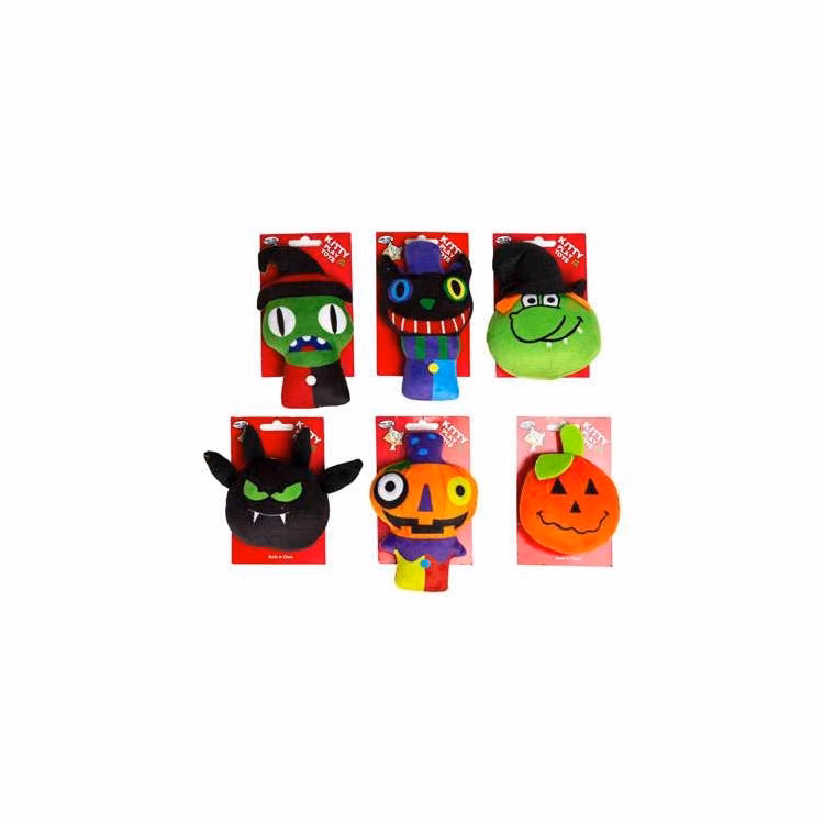 Halloween Cat Toys - 6 Assorted Styles