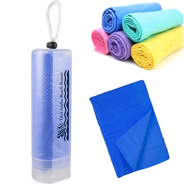 PVA Chamois Cooling Towel with Tube