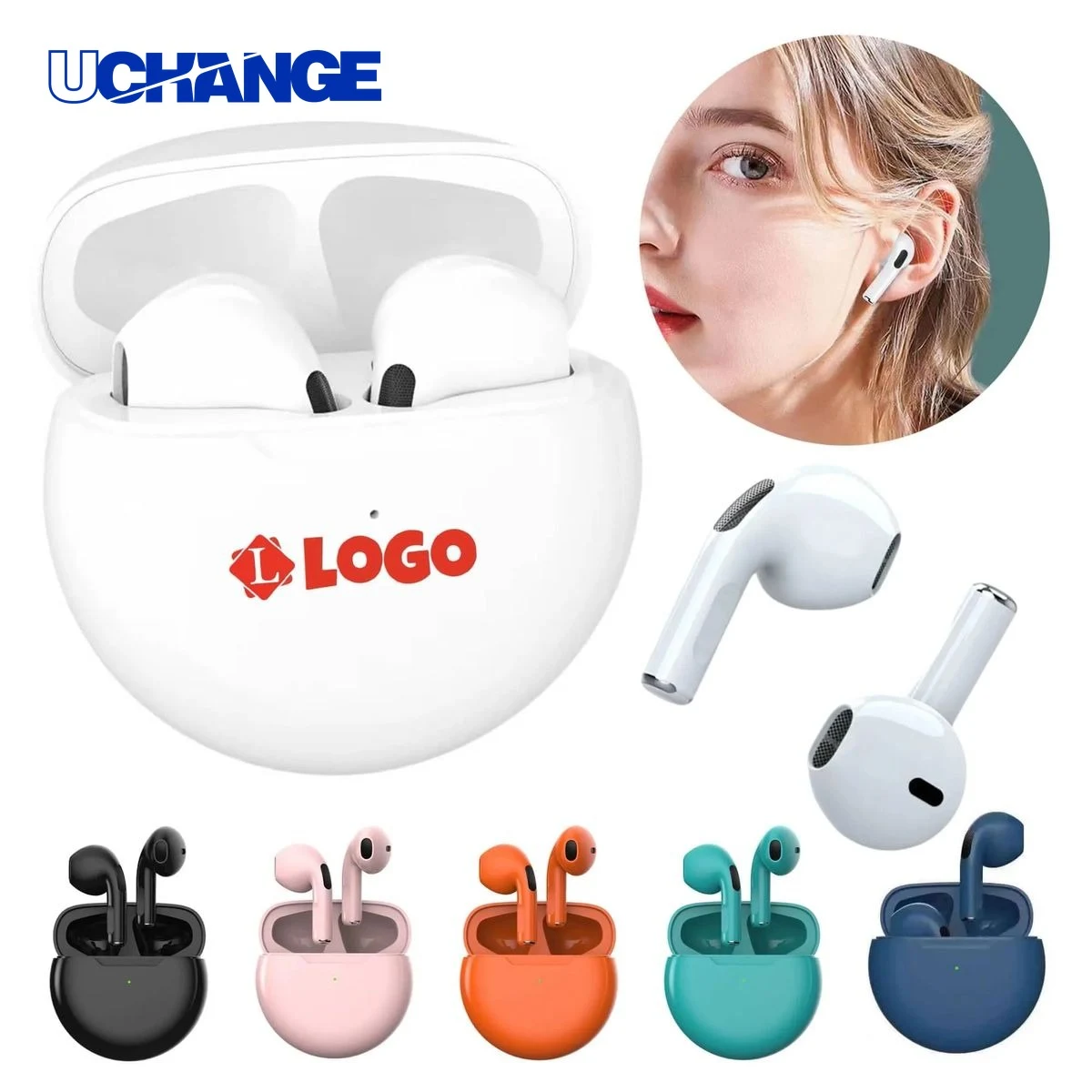 Portable Comfortable Mini TWS Wireless Earphones Device 1