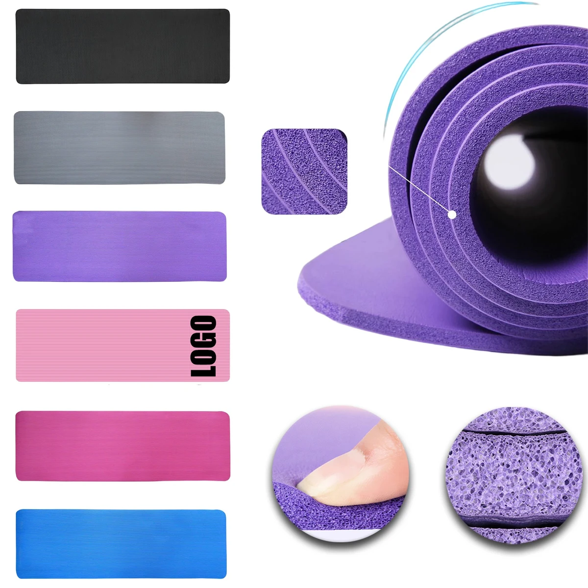 Nitrile Rubber Yoga Mat 1