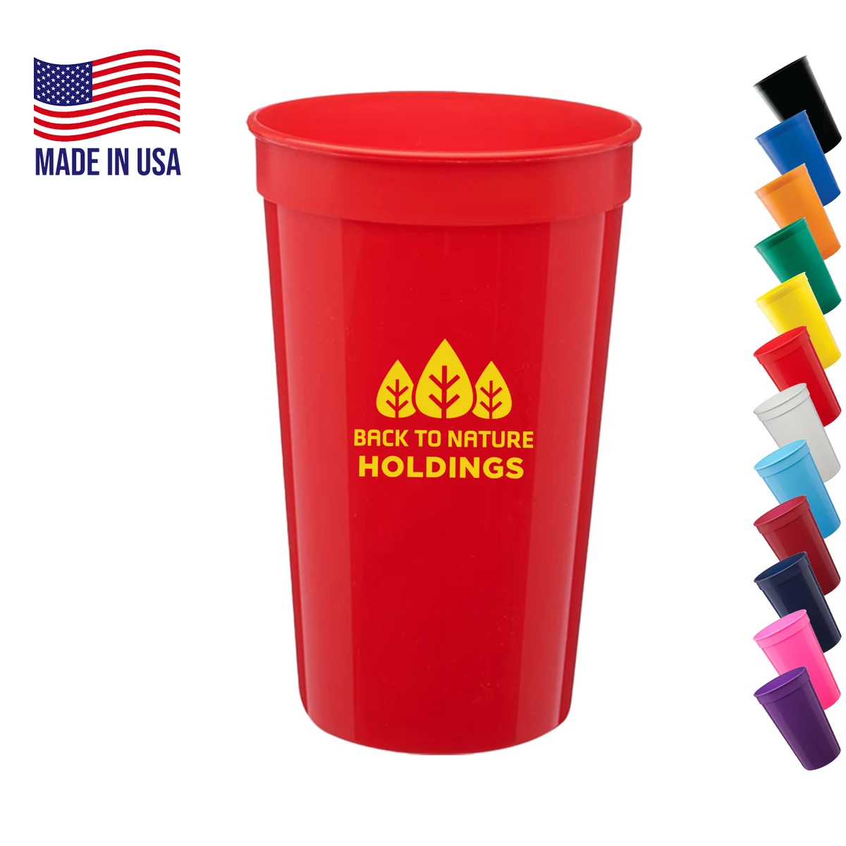 Stadium Cup USA made 22 oz 1