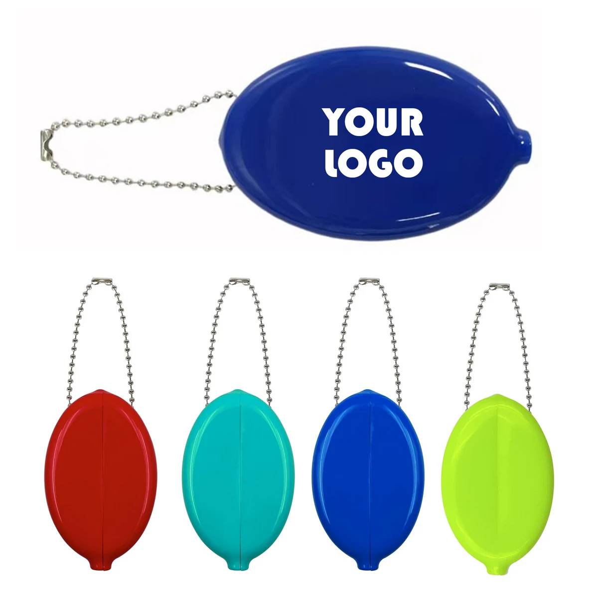 PVC Oval Mini Coin Purse 1
