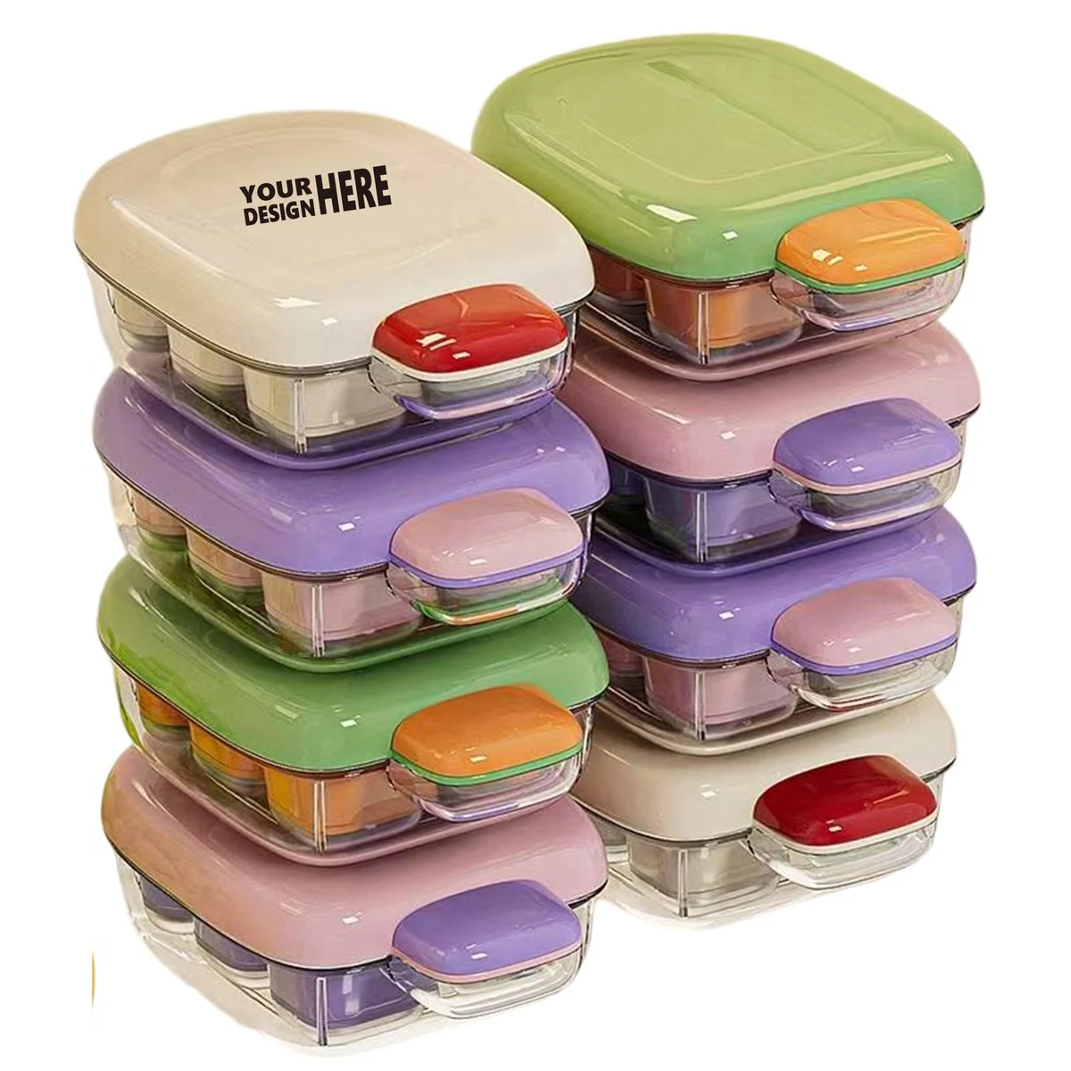 Miniature One-Touch Ice Cube Maker 1