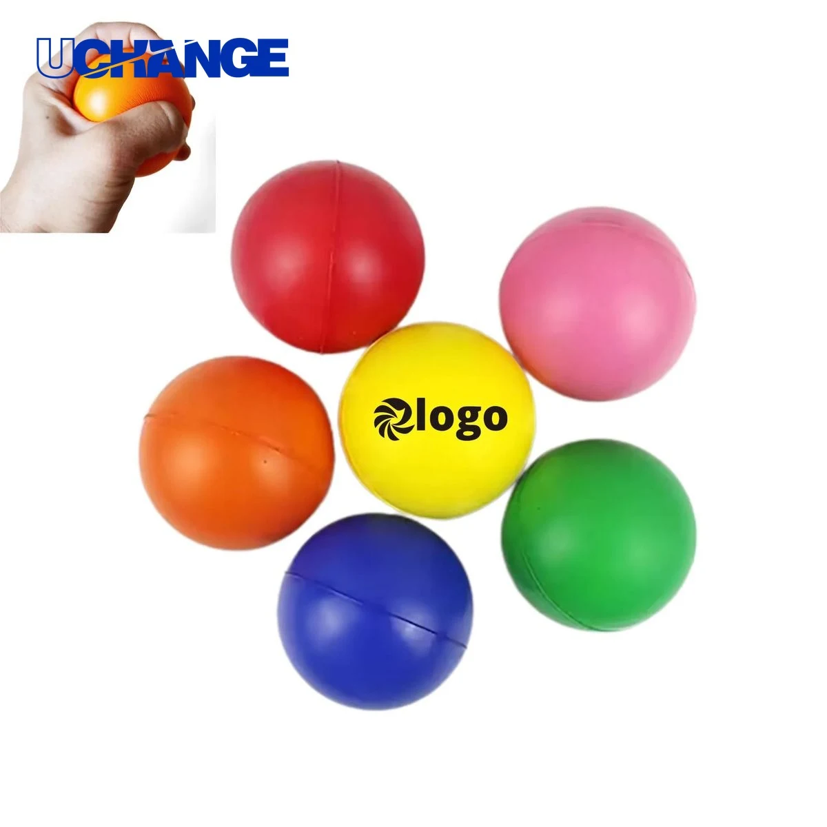Solid Color Stress Reliever Ball 1
