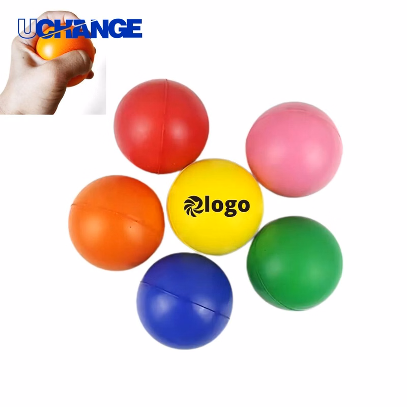 Solid Color Stress Reliever Ball