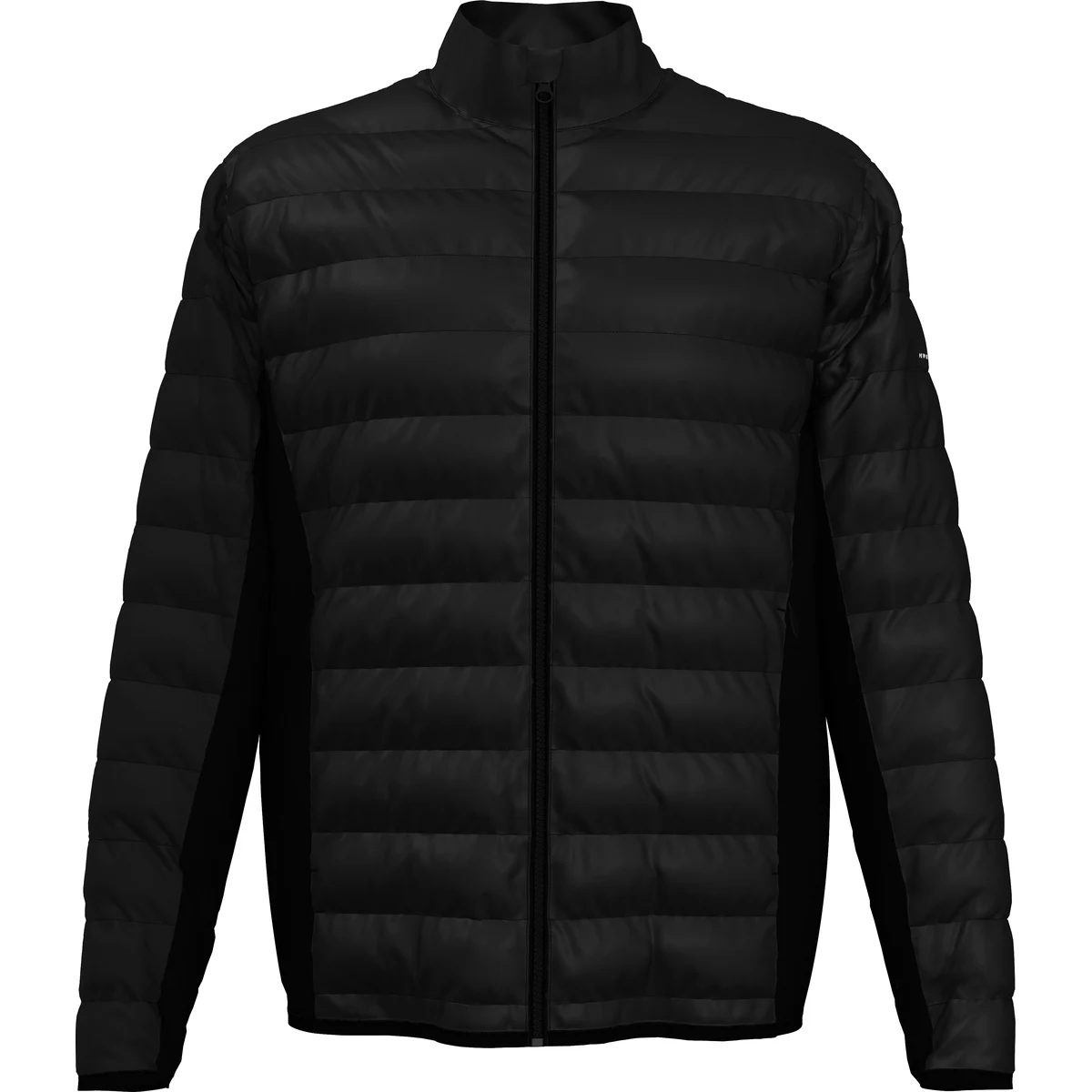 Men's Long Sleeve Faux down Full Zip Puffer 1