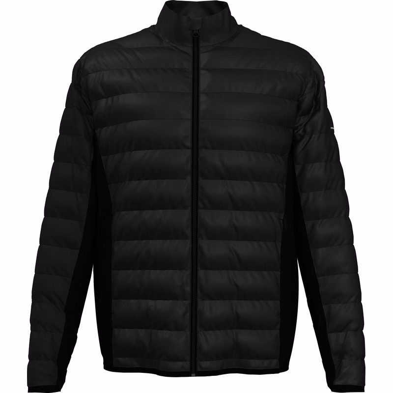 Men's Long Sleeve Faux down Full Zip Puffer