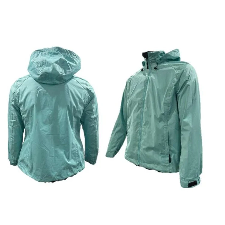 Ladies' Waterproof Full Zip Raincoats - Size 2XL 1