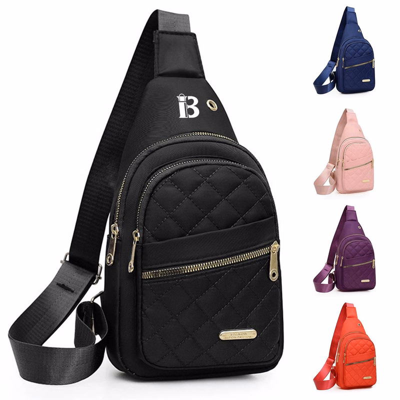 Multi-Pocket Fanny Pack w/ Zipper Closure